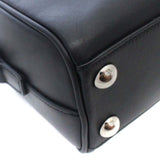 Saint Laurent- Paris Chain Shoulder Bag Baby Duffle Black White Leather
