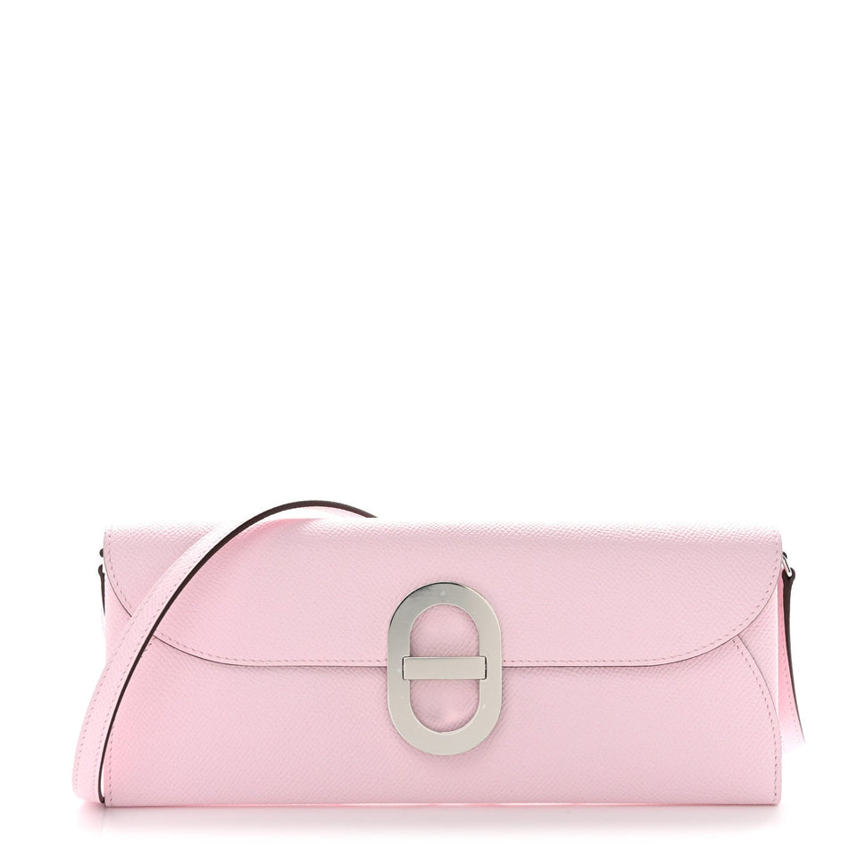 Hermes Epsom Maillon Wallet To Go Rose Darling