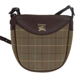 Luxury Burberry Vintage Check Shoulder Bag