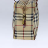 Burberry Nova Check Beige Canvas Handbag ( )