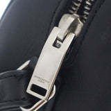 Saint Laurent- Paris Chain Shoulder Bag Baby Duffle Black White Leather