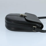 Burberry Black Leather Shoulder Bag ( )