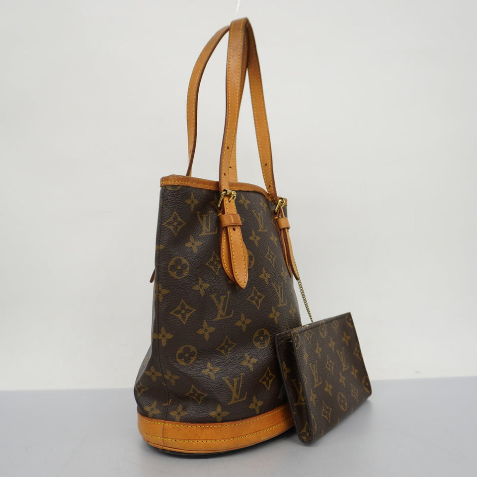Louis Vuitton  Monogram Petite Bucket Tote Bag