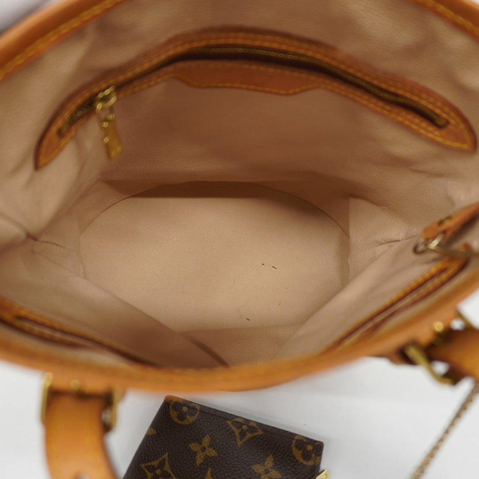 Louis Vuitton  Monogram Petite Bucket Tote Bag