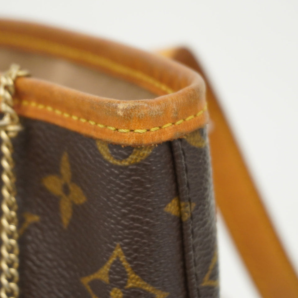 Louis Vuitton  Monogram Petite Bucket Tote Bag