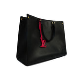 Louis Vuitton 2Way Epi On The Go MM Noir Handbag