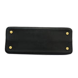 Louis Vuitton Handbag Taurillon Capucines MM Black