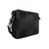 Louis Vuitton Shoulder Bag Damier Graphite 3D Trio Messenger
