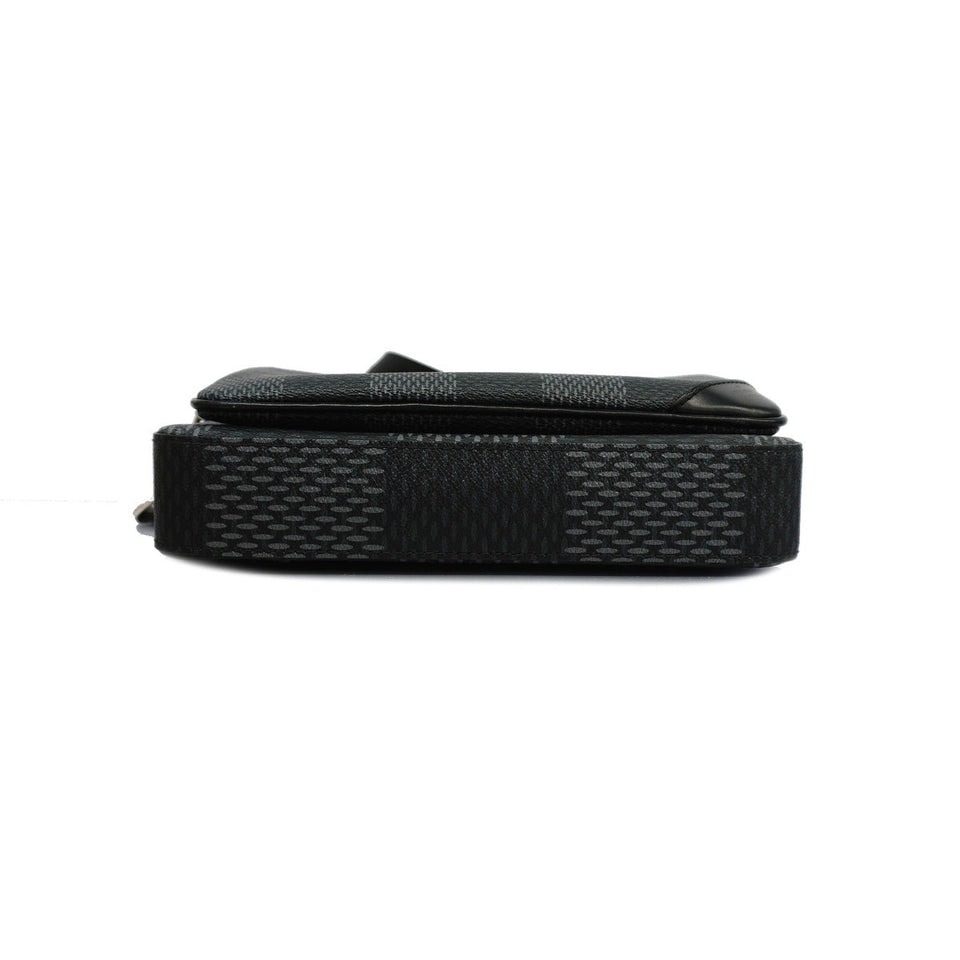 Louis Vuitton Shoulder Bag Damier Graphite 3D Trio Messenger