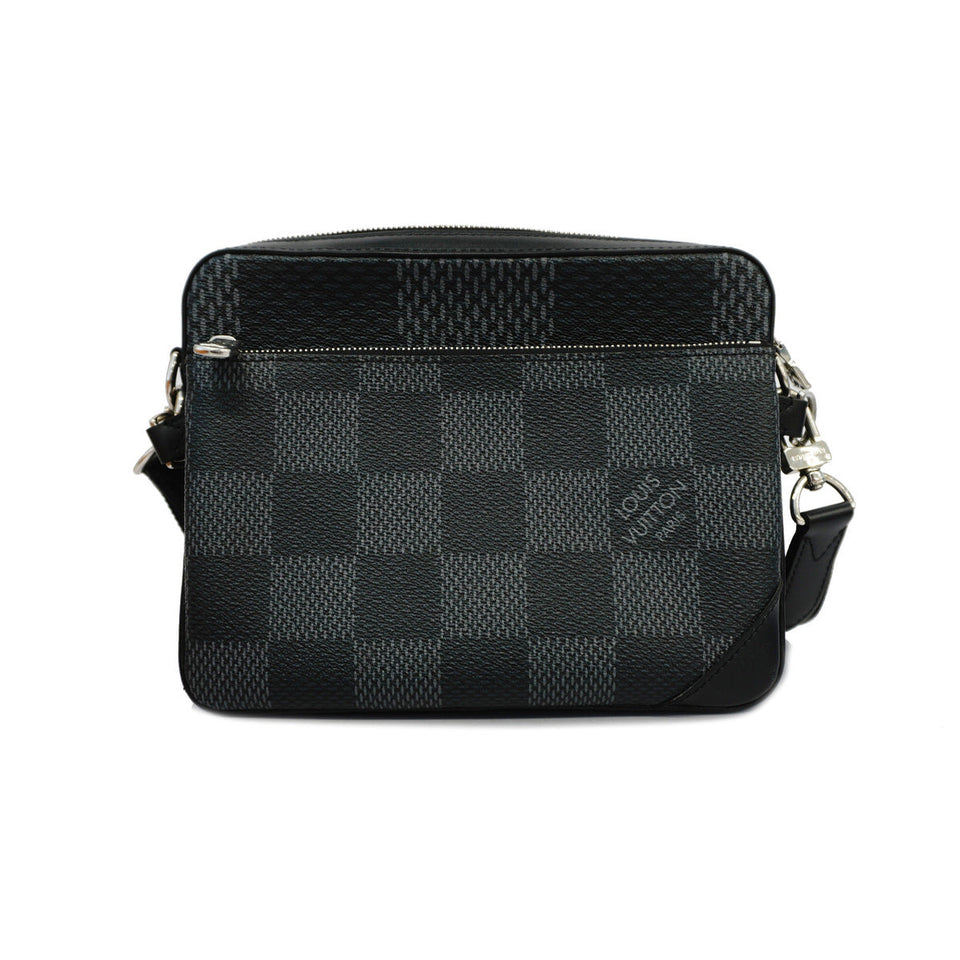 Louis Vuitton Shoulder Bag Damier Graphite 3D Trio Messenger