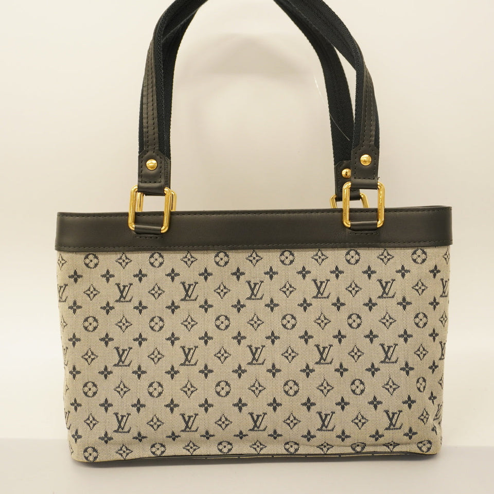 Louis Vuitton Handbag Monogram Mini Lucille PM Blue