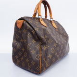 Louis Vuitton Handbag Monogram Speedy 30