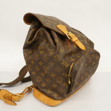 Louis Vuitton Monogram Montsouris GM Rucksack Bag Backpack Brown