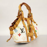Louis Vuitton Handbag Monogram Multicolor Theda PM White