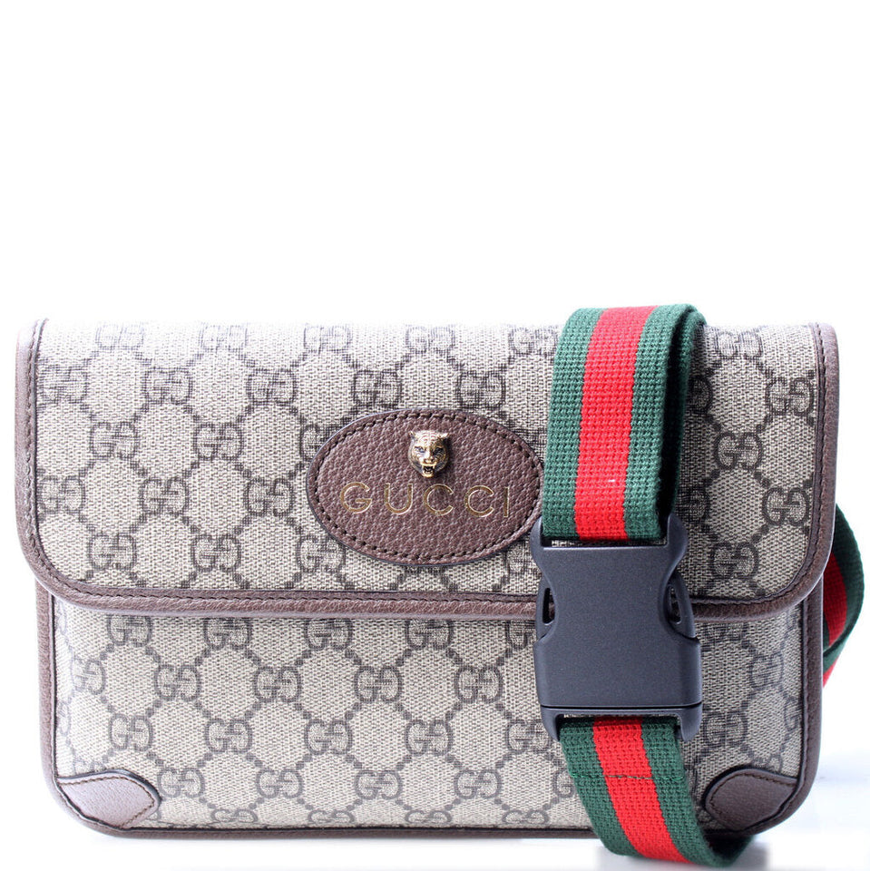 Gucci 493930 GG Supreme Neo Web Belt Bag
