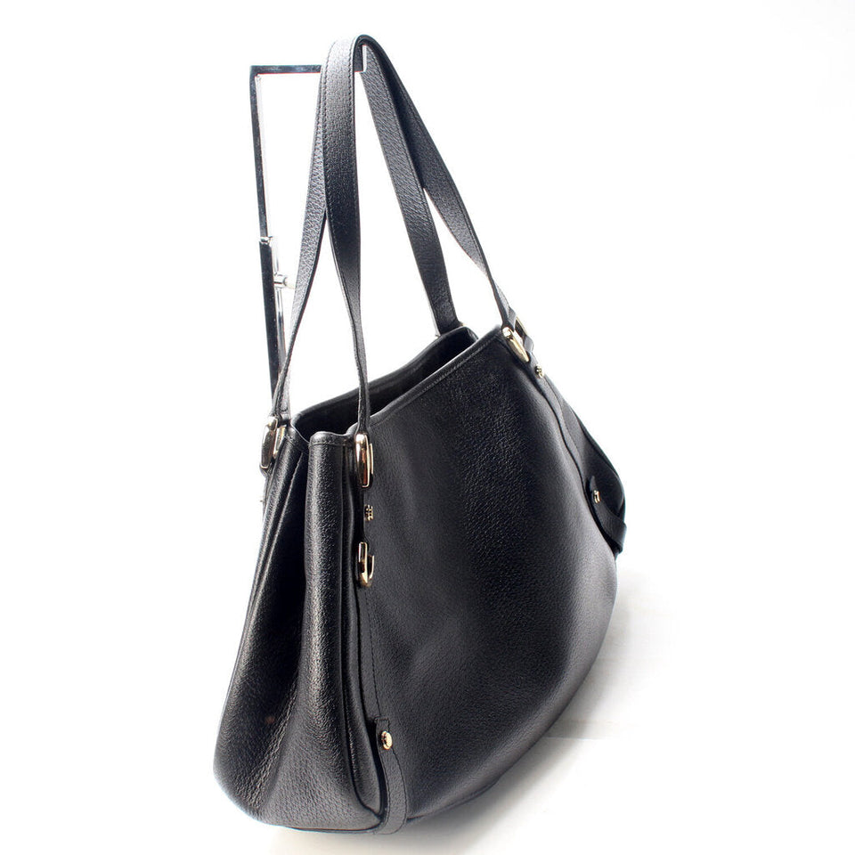 Gucci 130736 Abbey Leather Tote Medium Bag