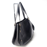 Gucci 130736 Abbey Leather Tote Medium Bag