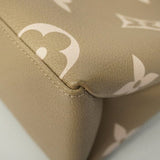 Louis Vuitton Monogram Emplant Petit Palais PM Turtrail Claim Shoulder Bag Creme