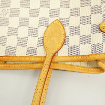 Louis Vuitton Damier Azur Neverfull MM  Tote Bag