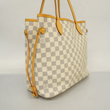 Louis Vuitton Damier Azur Neverfull MM  Tote Bag