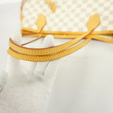 Louis Vuitton Damier Azur Neverfull MM  Tote Bag