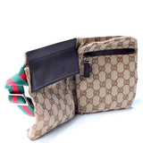 Gucci 28566 Waist Canvas Bag