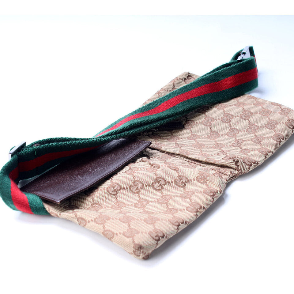Gucci 28566 Waist Canvas Bag