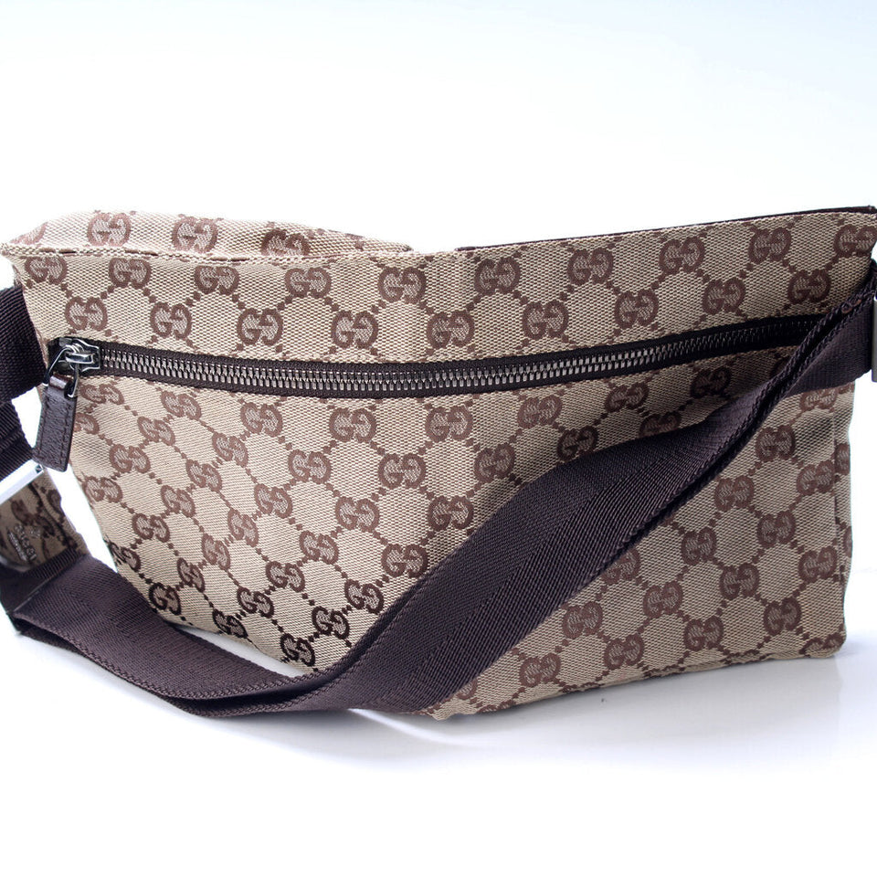 Gucci 28566 Waist Canvas Bag