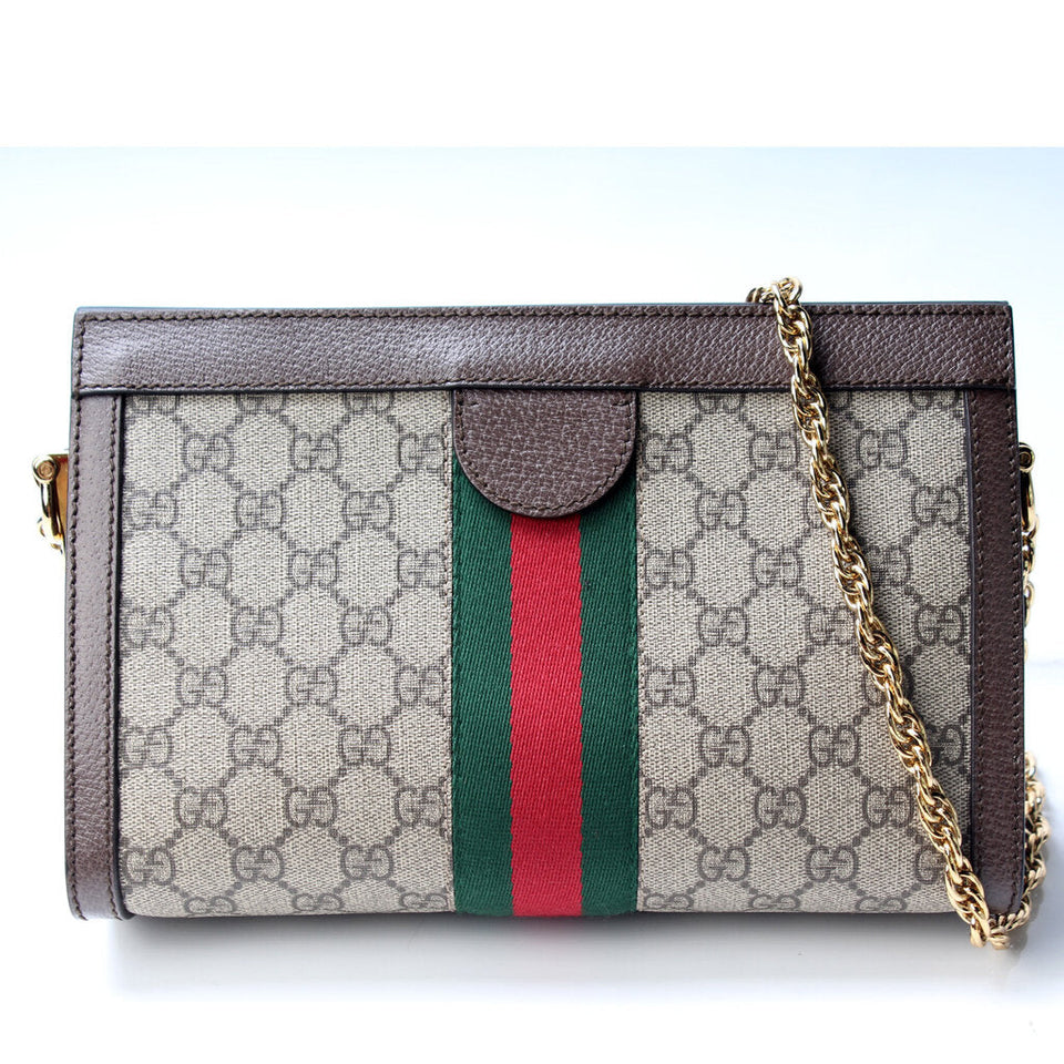 Gucci 503877 GG Supreme Ophidia Small Chain Bag