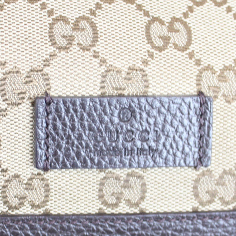 Gucci 449171 GG Canvas Messenger Bag