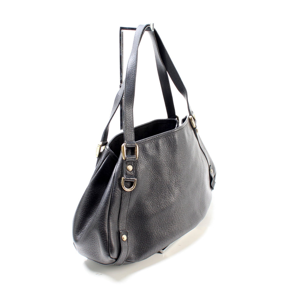 Gucci 130736 Abbey Leather Tote Medium Bag