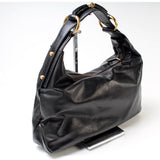 Gucci 115867 Horsebit Leather Hobo Bag