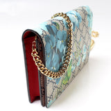 Gucci 402724 Blooms Chain Wallet Bag