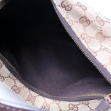 Gucci 115867 Horsebit GG Canvas Hobo Bag
