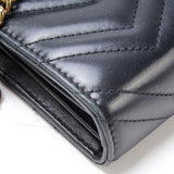 Gucci 474575 Marmont Chain Wallet Bag