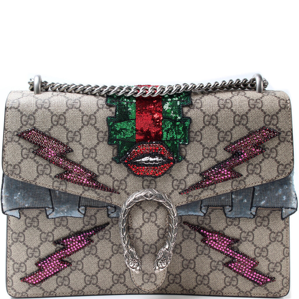 Gucci 400235 Dionysus Medium Embroidered Sequin Bag