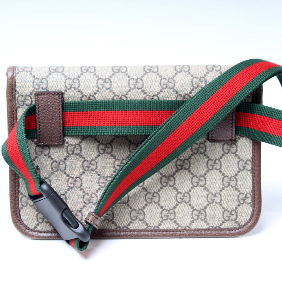 Gucci 493930 GG Supreme Neo Web Belt Bag