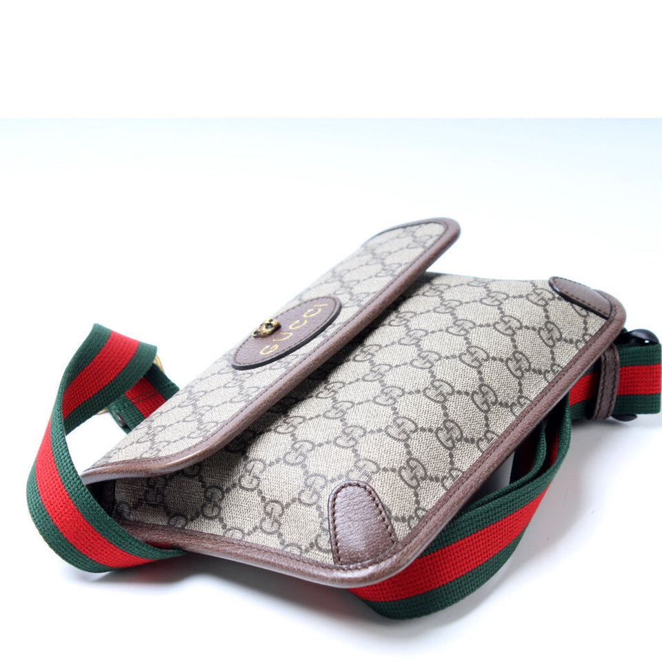 Gucci 493930 GG Supreme Neo Web Belt Bag