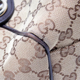 Gucci 211944 Sukey GG Canvas Medium Bag