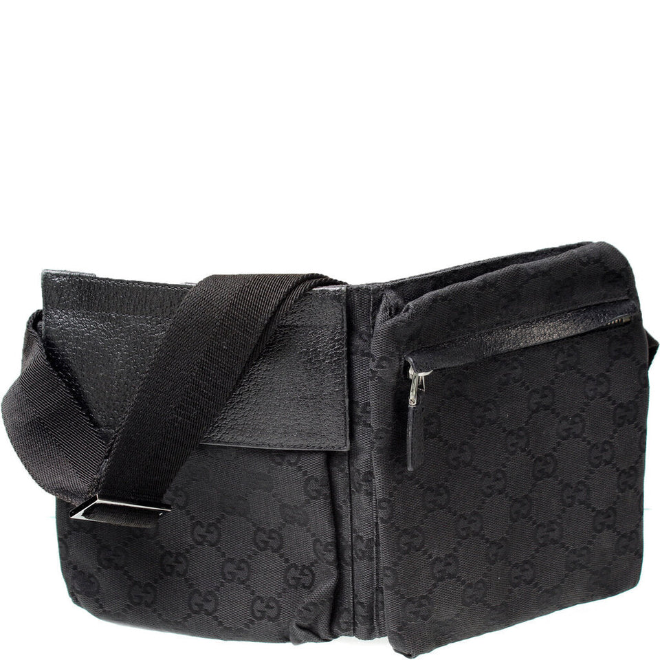 Gucci 28566 Waist Canvas Bag