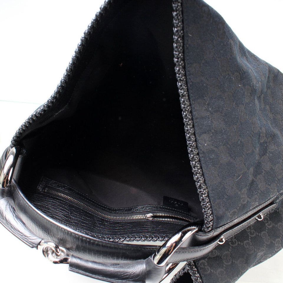 Gucci 114900 Horsebit Hobo Bag