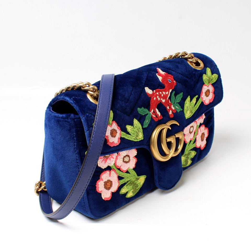 Gucci 443497 Marmont Shoulder Flap Small Bag