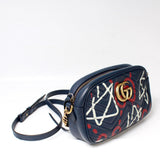 Gucci 447632 Marmont Small Leather Camera Bag