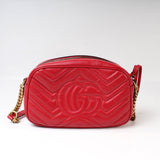 Gucci 447632 Marmont Small Leather Camera Bag