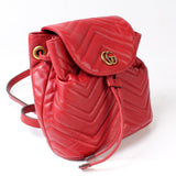 Gucci 528129 Marmont Mini Leather Backpack Bag