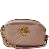 Gucci 447632 Marmont Small Leather Camera Bag