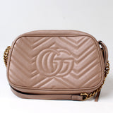Gucci 447632 Marmont Small Leather Camera Bag