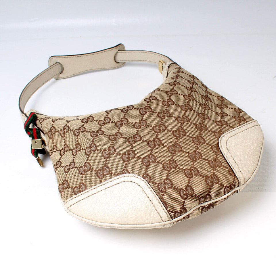Gucci 162895 Monogram Princy Hobo Bag