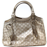 Gucci 211944 Sukey GG Leather Medium Bag