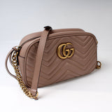Gucci 447632 Marmont Small Leather Camera Bag